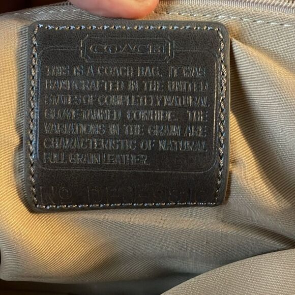 Coach Crick Bag ivory and chocolate - Picture 7 of 10